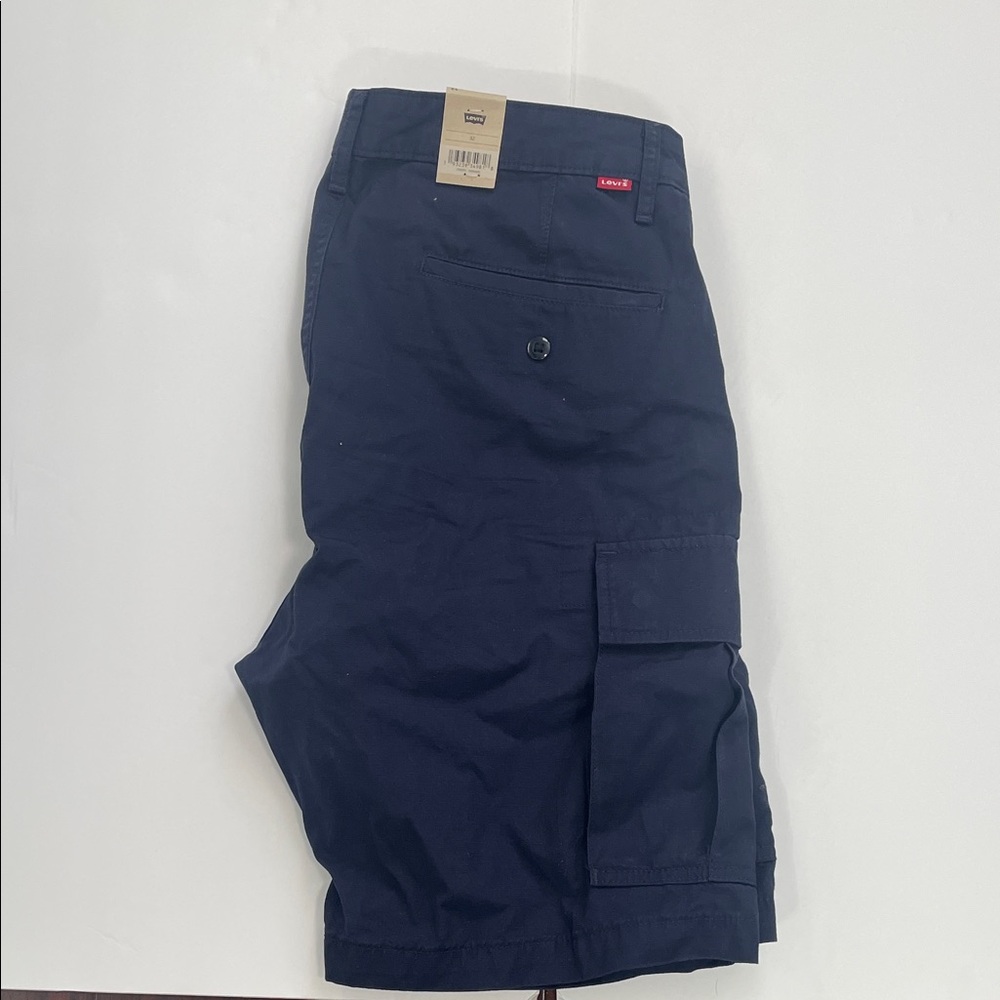 Levi's Men's Dark Blue Cargo Shorts